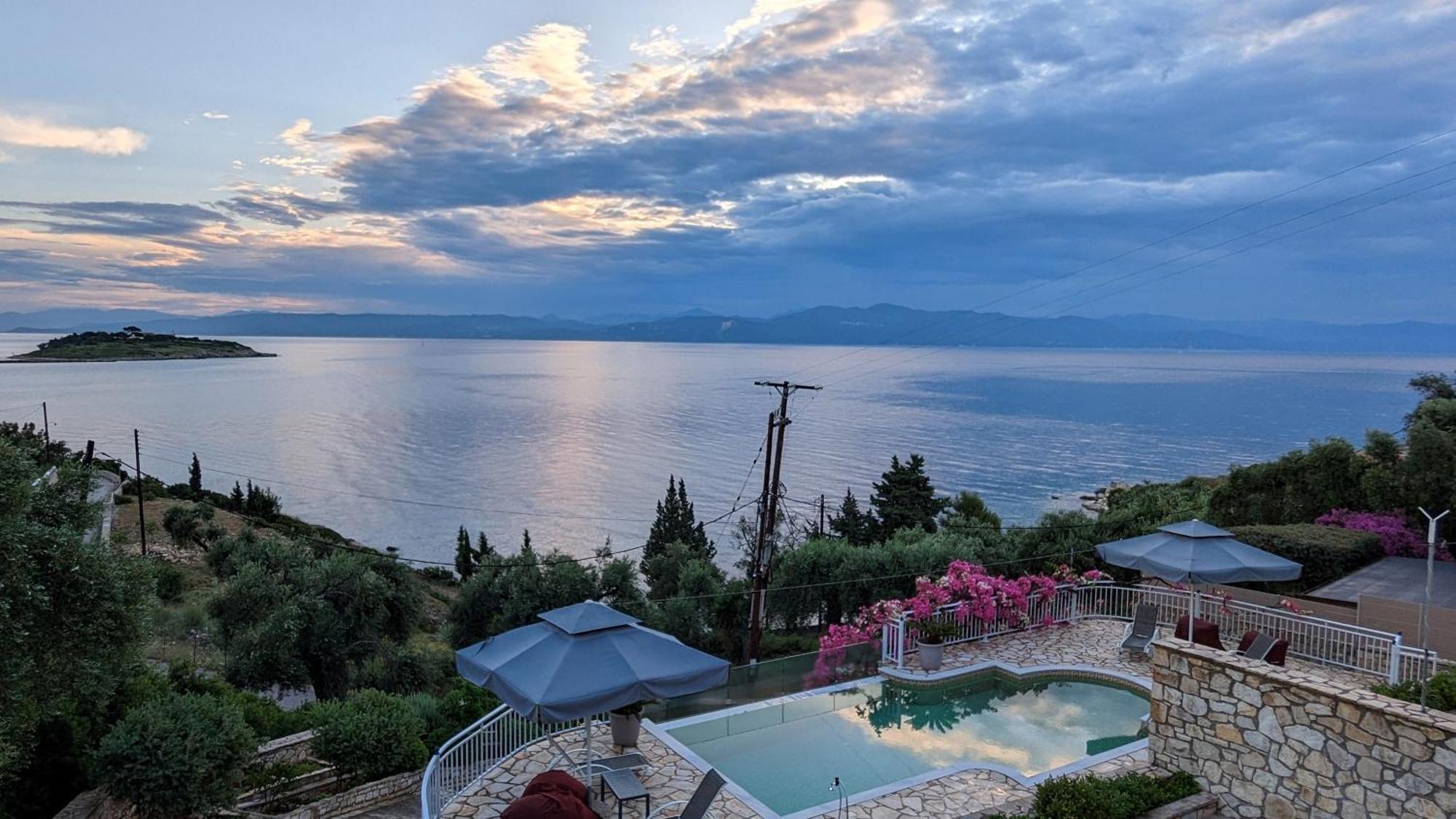 Villa Avgerini Paxos Ґайос Екстер'єр фото